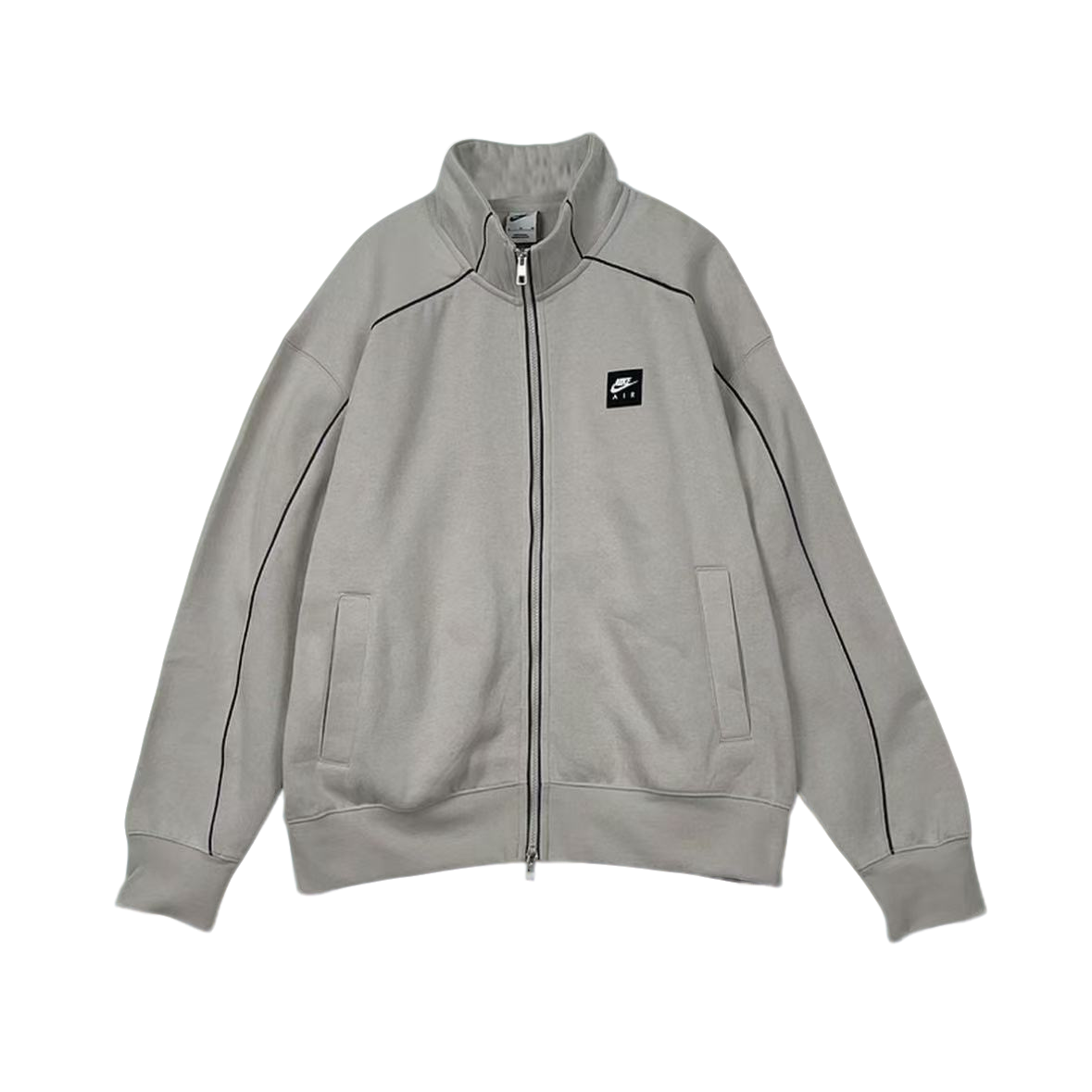 NIKE官方正品耐克AIR 针织夹克 灰男IF1263-072