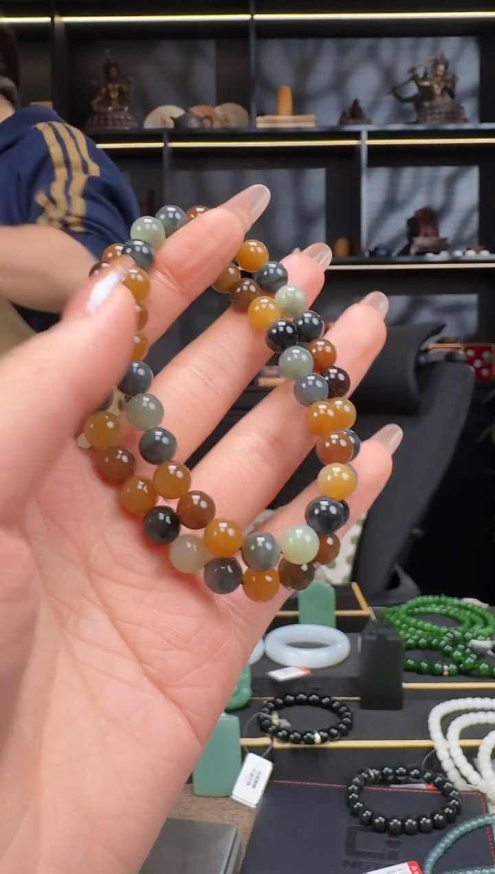 【闪购商品】和田玉1未镶嵌楼兰手串