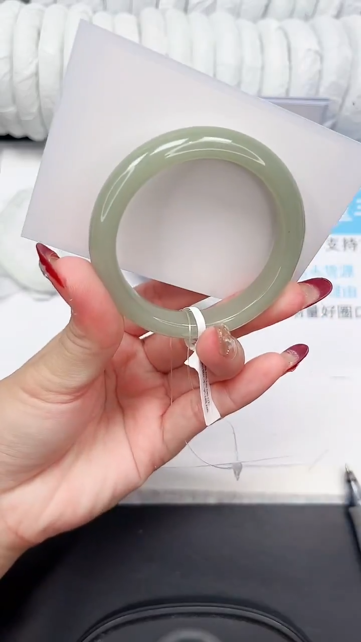 未镶嵌手镯石英质玉68-50.3DX