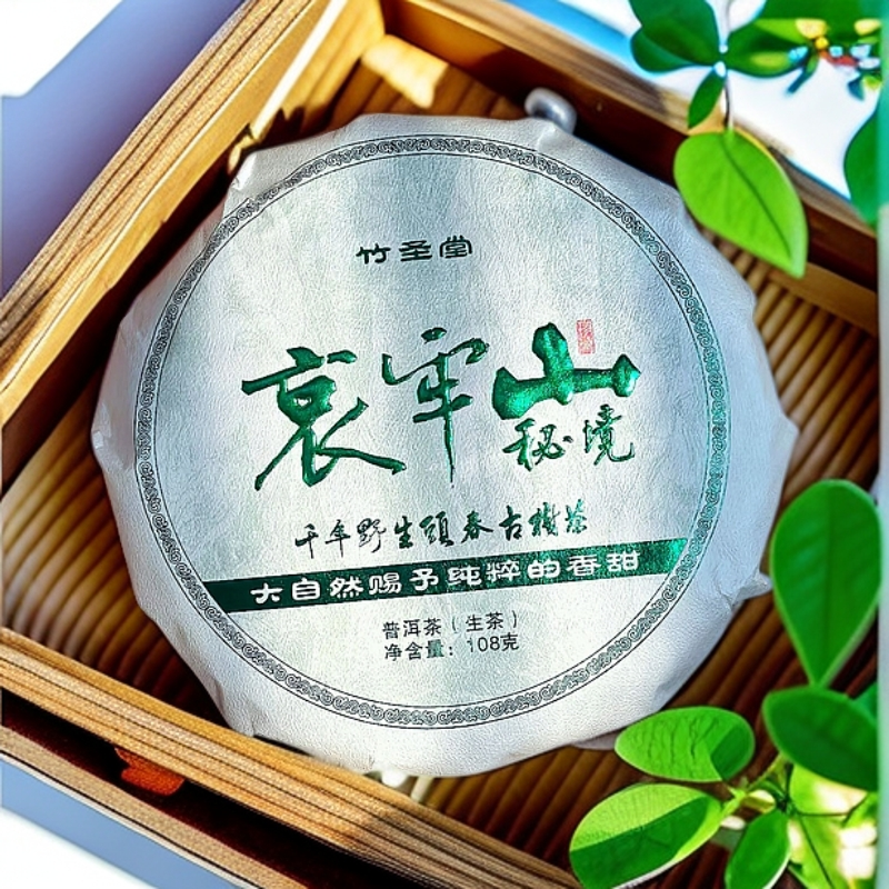 绿版·秘境哀牢山古树 普洱生茶 108g/饼【老金的茶】S1