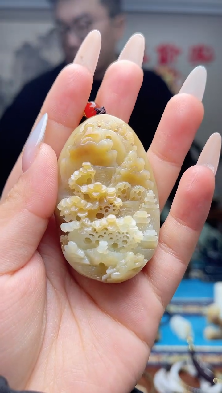 【闪购商品】和田玉挂件未镶嵌1