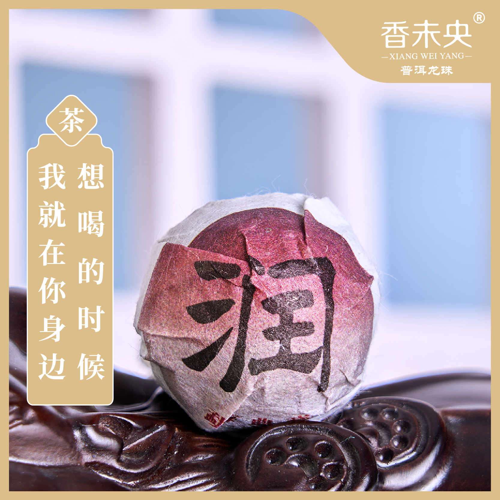 拍一发二【润】云南普洱茶熟茶手工龙珠
