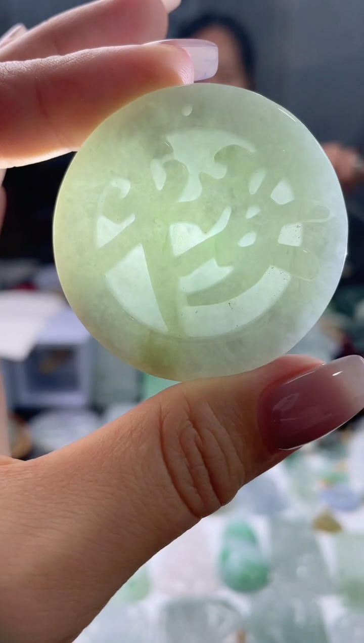 吊坠(不含链)未镶嵌翡翠1