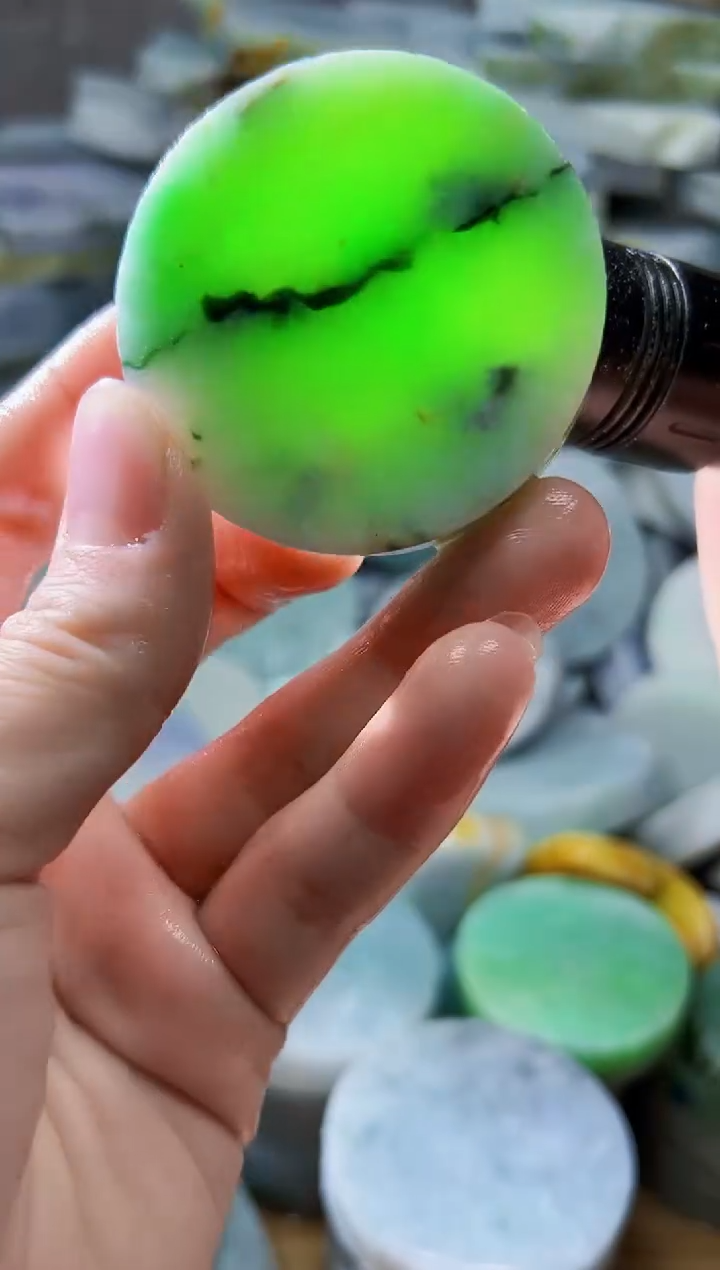 裸石翡翠天然翡翠A货玉 南 539