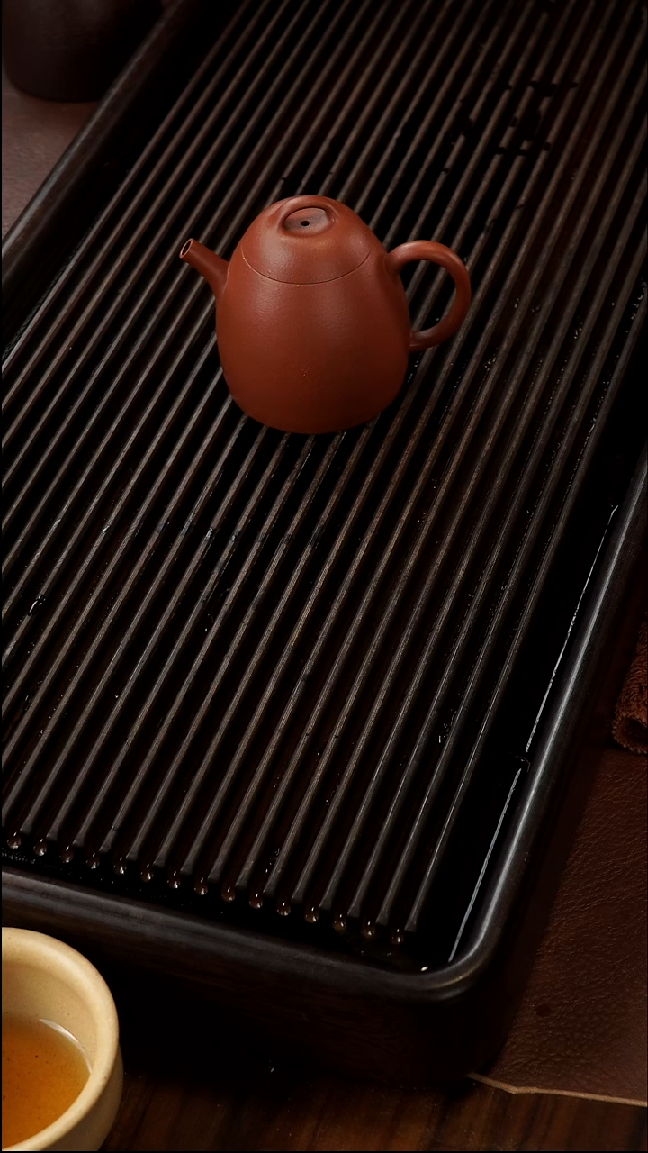 茶壶紫砂@***李红泥 秦权 半手工 现货 