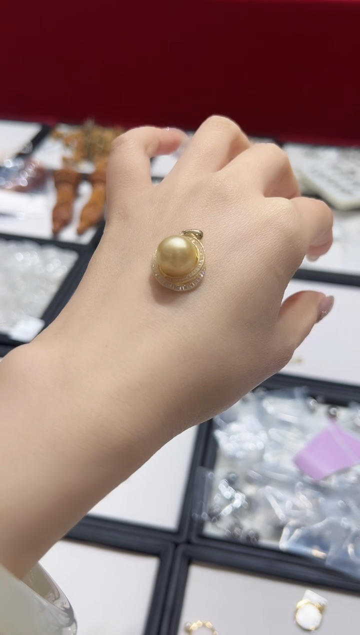 【闪购商品】海水珍珠颈饰银S925镶嵌gsj5967