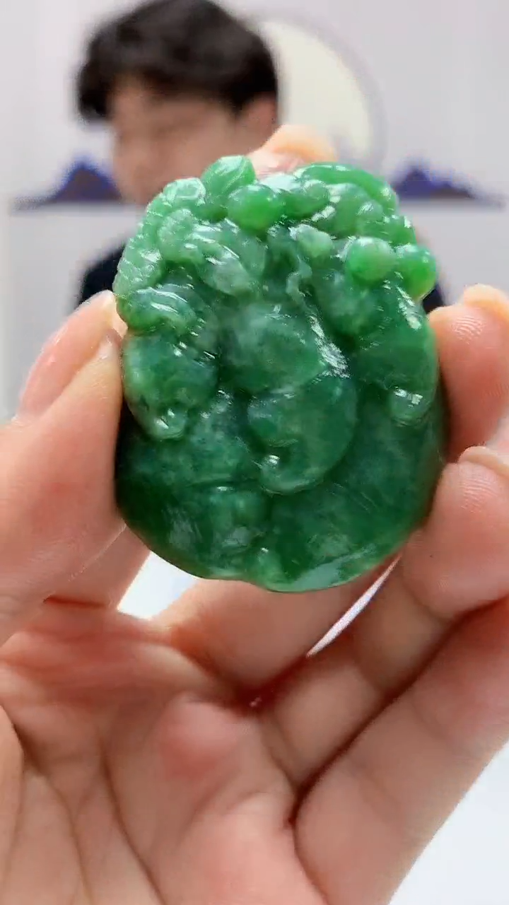 【闪购商品】定制翡翠未镶嵌5145ms-毛货226瓜