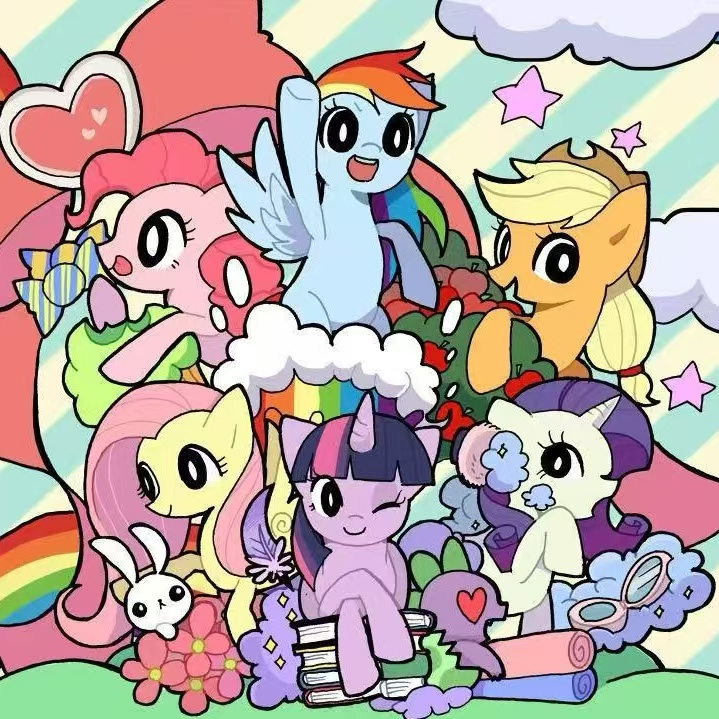 【小马出行】趣⑥车-小马宝莉系列收藏卡牌盲盒 直播拆卡