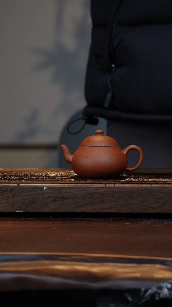 【闪购商品】紫砂茶壶自营铁质红泥矮梨