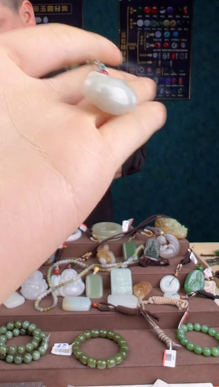 【闪购商品】和田玉颈饰未镶嵌ZZ 拍一发一 多样性发货