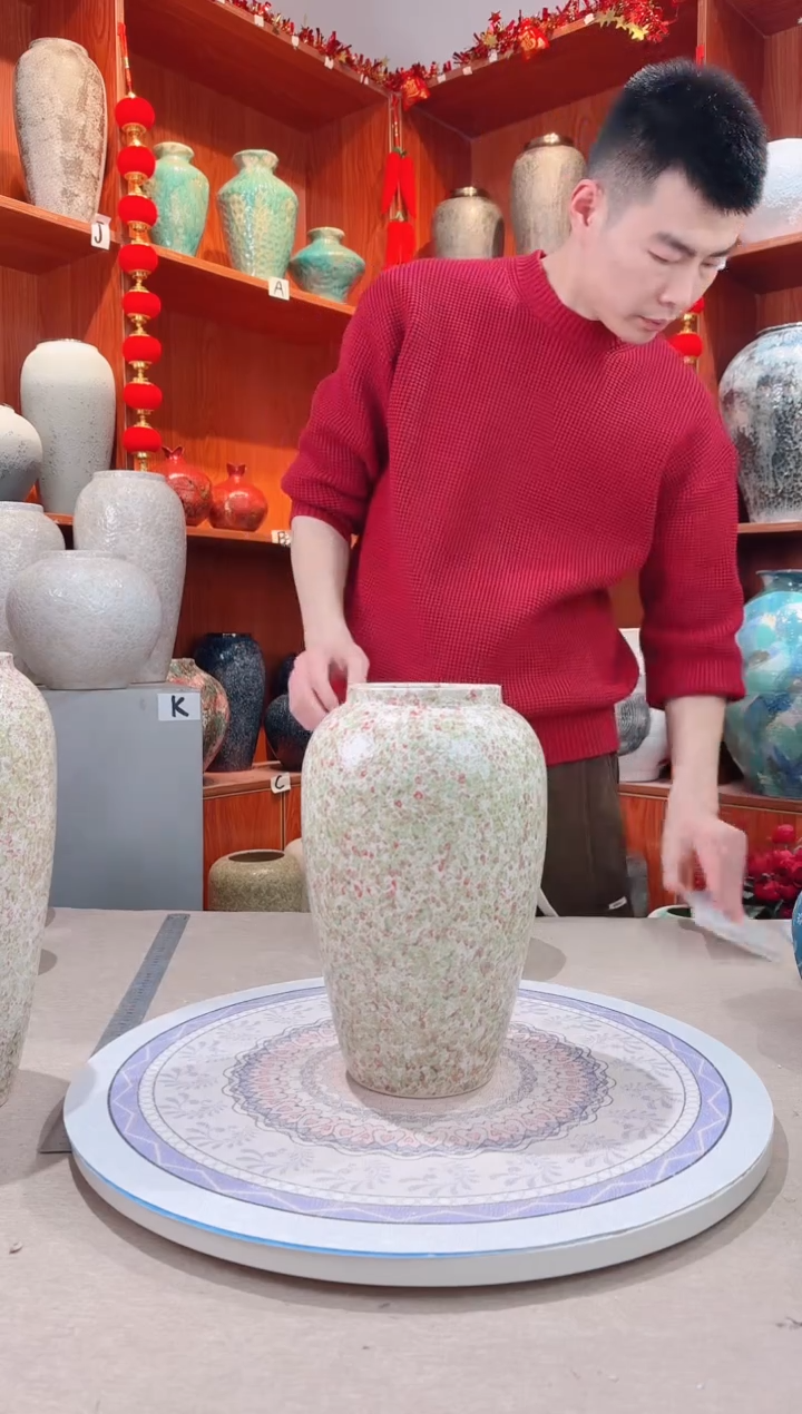 【闪购商品】瓶陶瓷花瓶 无花 绿野仙踪中号