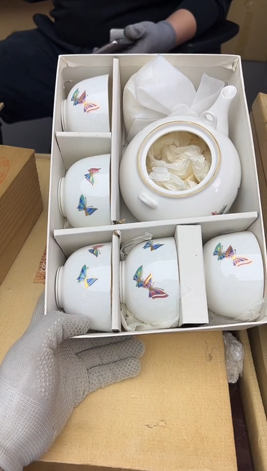 【闪购商品】中古回流瓷器好看，谨慎参拍