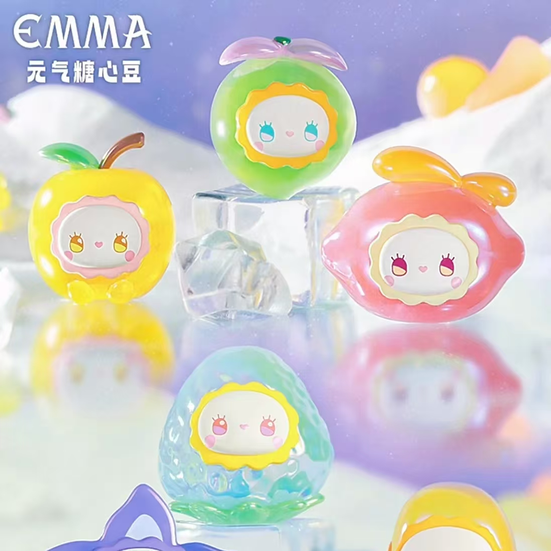 【拆盒】《老粉专属》新人拍下无效（糖心豆）可爱水果萌粒盲盒正版手办