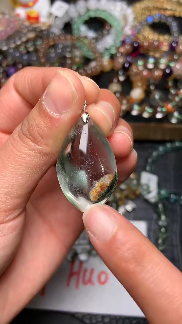 【闪购商品】水晶吊坠(赠链)未镶嵌27