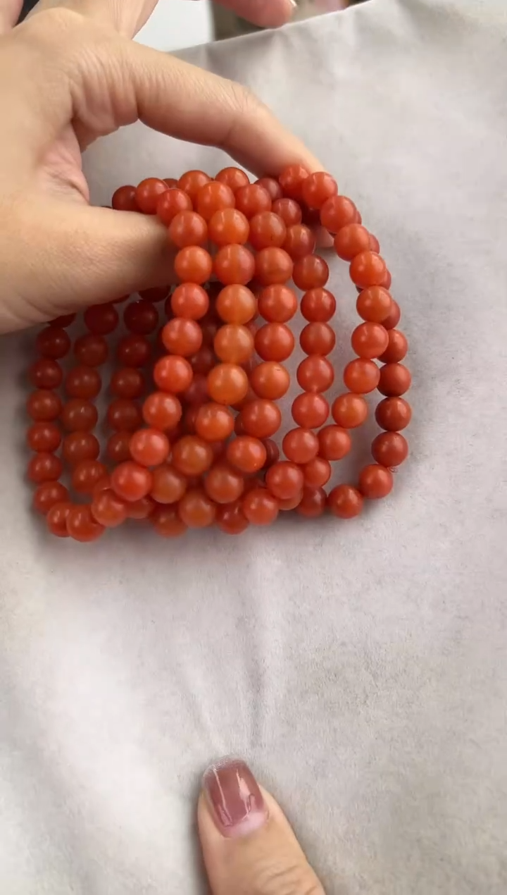 【闪购商品】南红玛瑙手串未镶嵌10129113-特价手串 多样性发一条