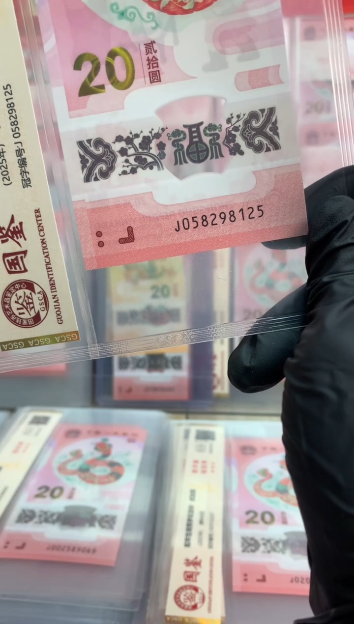 【闪购商品】塑料蛇钞 真钞【单张】8125