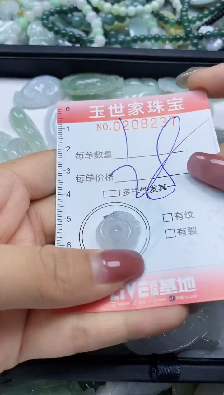 【闪购商品】翡翠颈饰未镶嵌闪购0208237