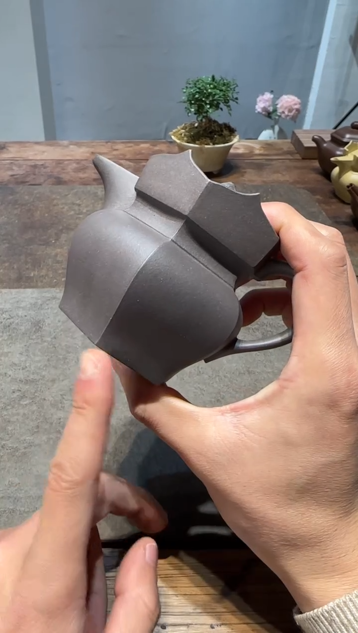 茶壶紫砂W*J天青僧帽 中