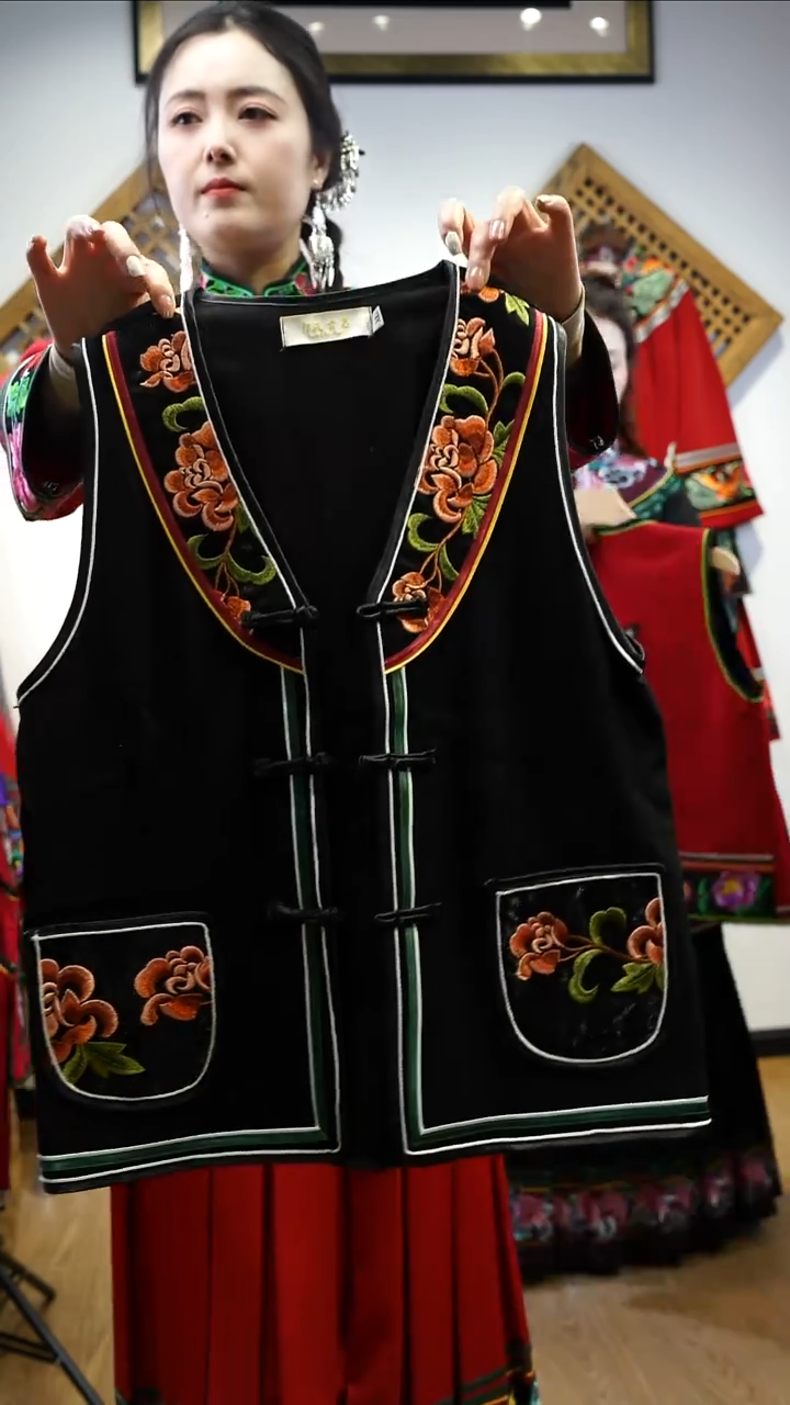 直播间专享儿童马甲黑色