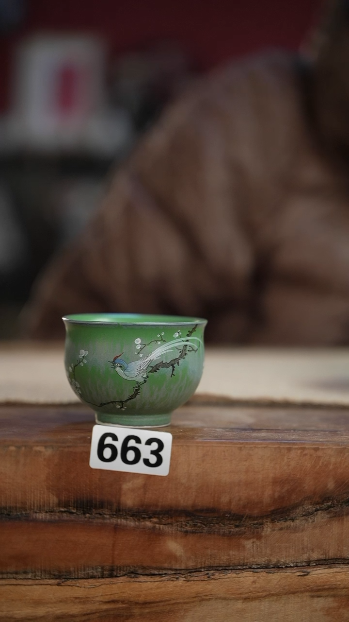 【闪购商品】杯等烟雨陶瓷手作663