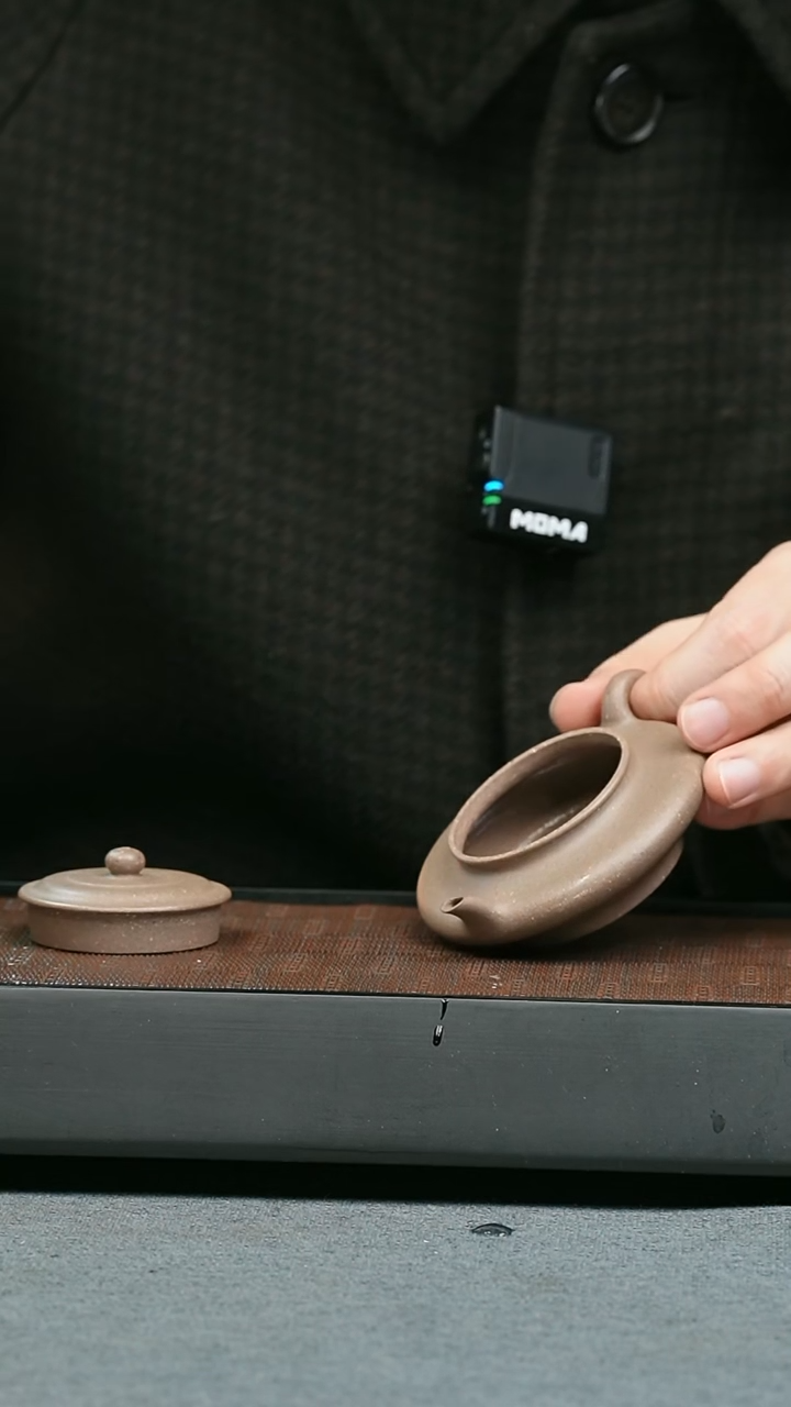 【闪购商品】紫砂茶壶五堂 虚扁-源远堂藏-大彬制