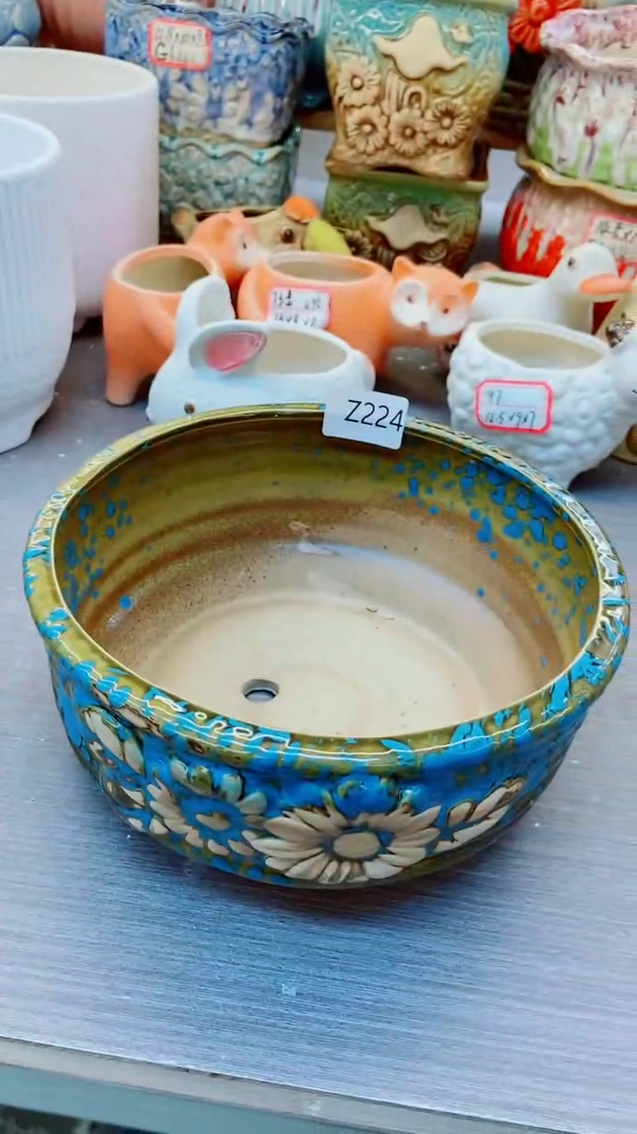 @@陶瓷多肉花盆Z224