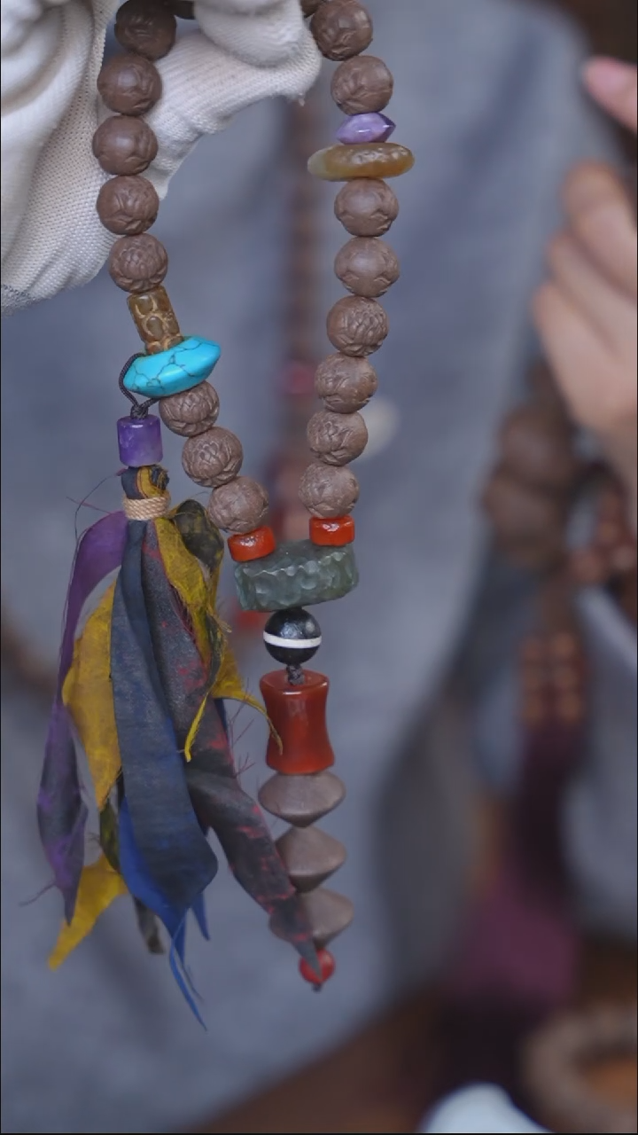 【闪购商品】泥塑次第花开1.3左右莲花珠设计款手持