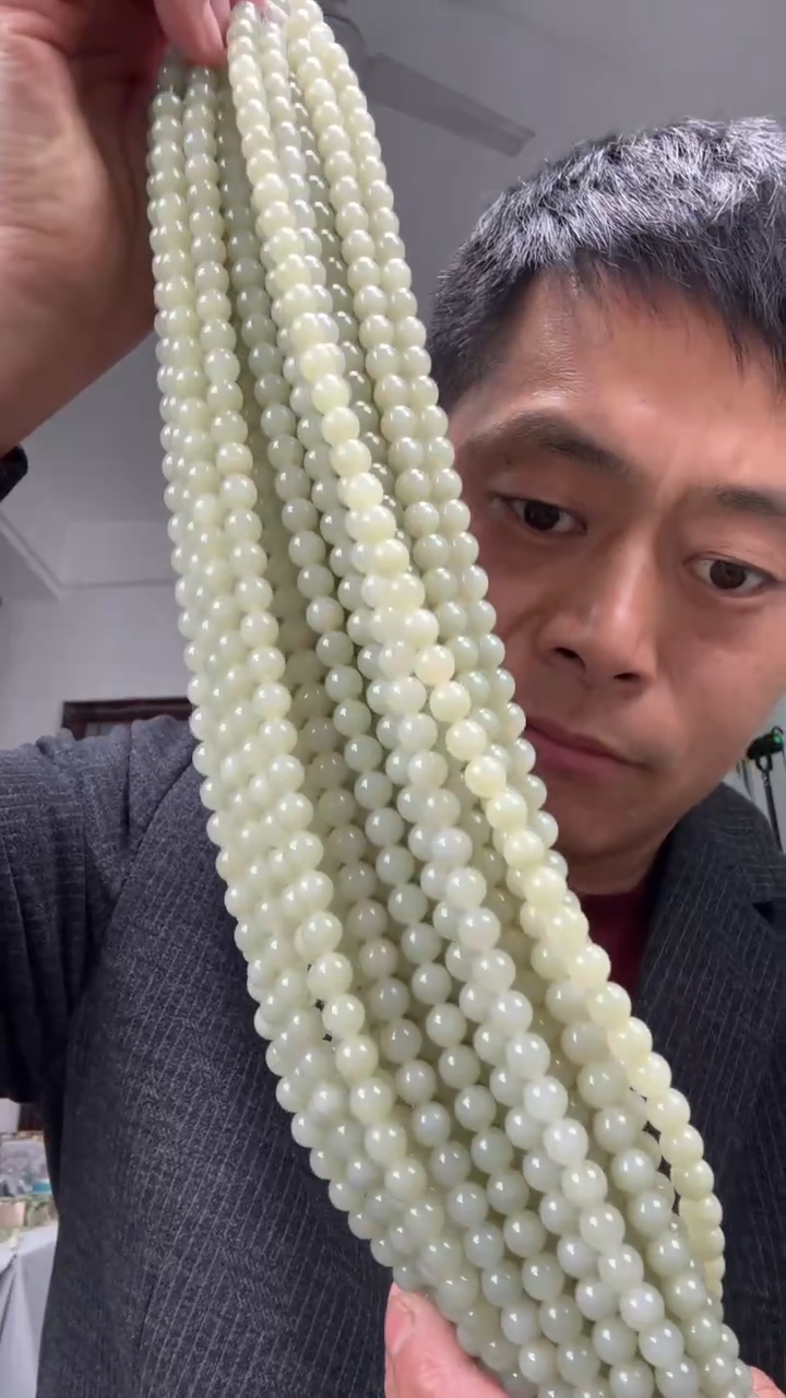 颈饰未镶嵌和田玉项链108多样性拍一发一件8