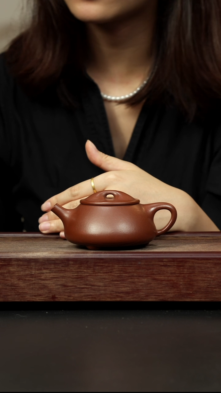 紫砂茶壶底槽清 小满瓢