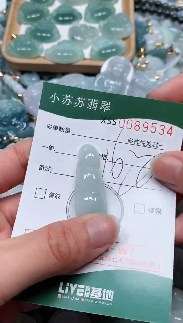 【闪购商品】翡翠颈饰未镶嵌闪购商品0089534