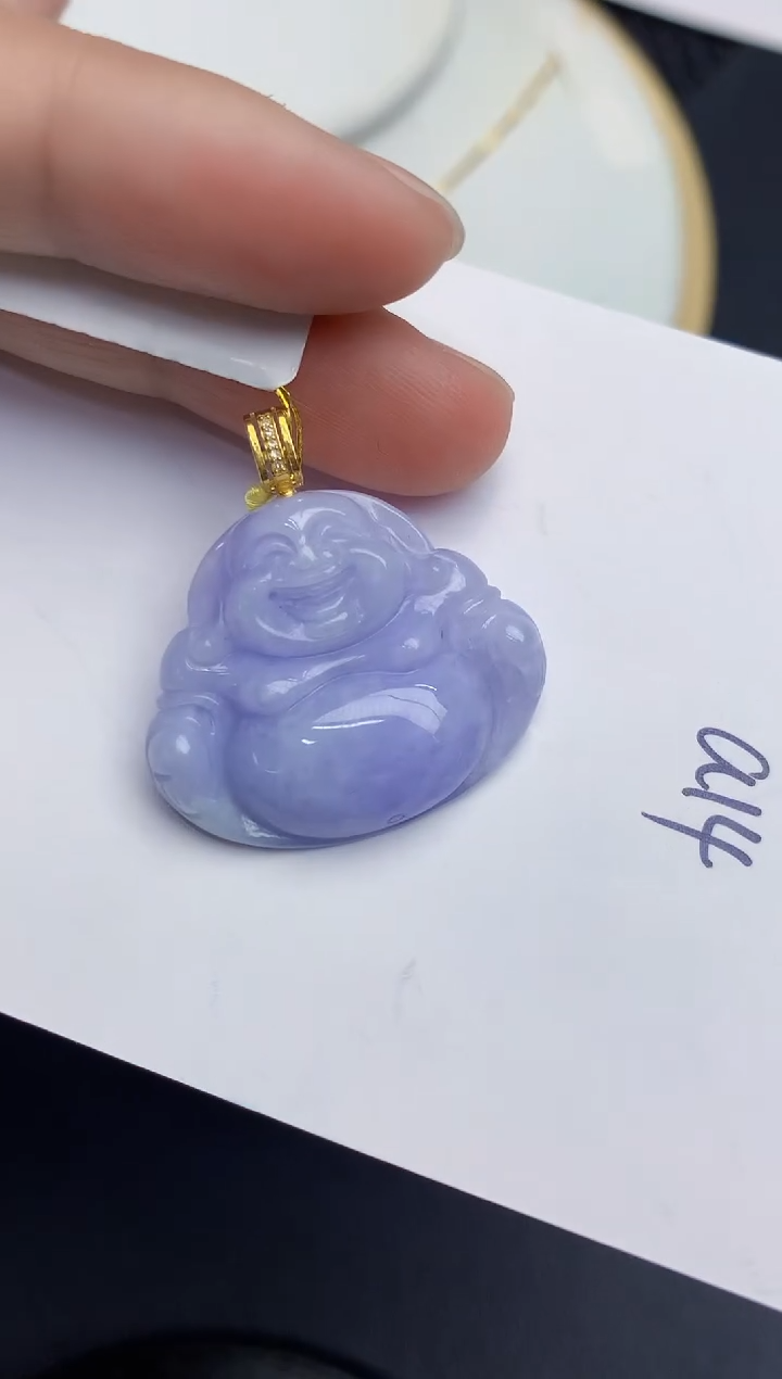 【闪购商品】翡翠颈饰18K金镶嵌000000000