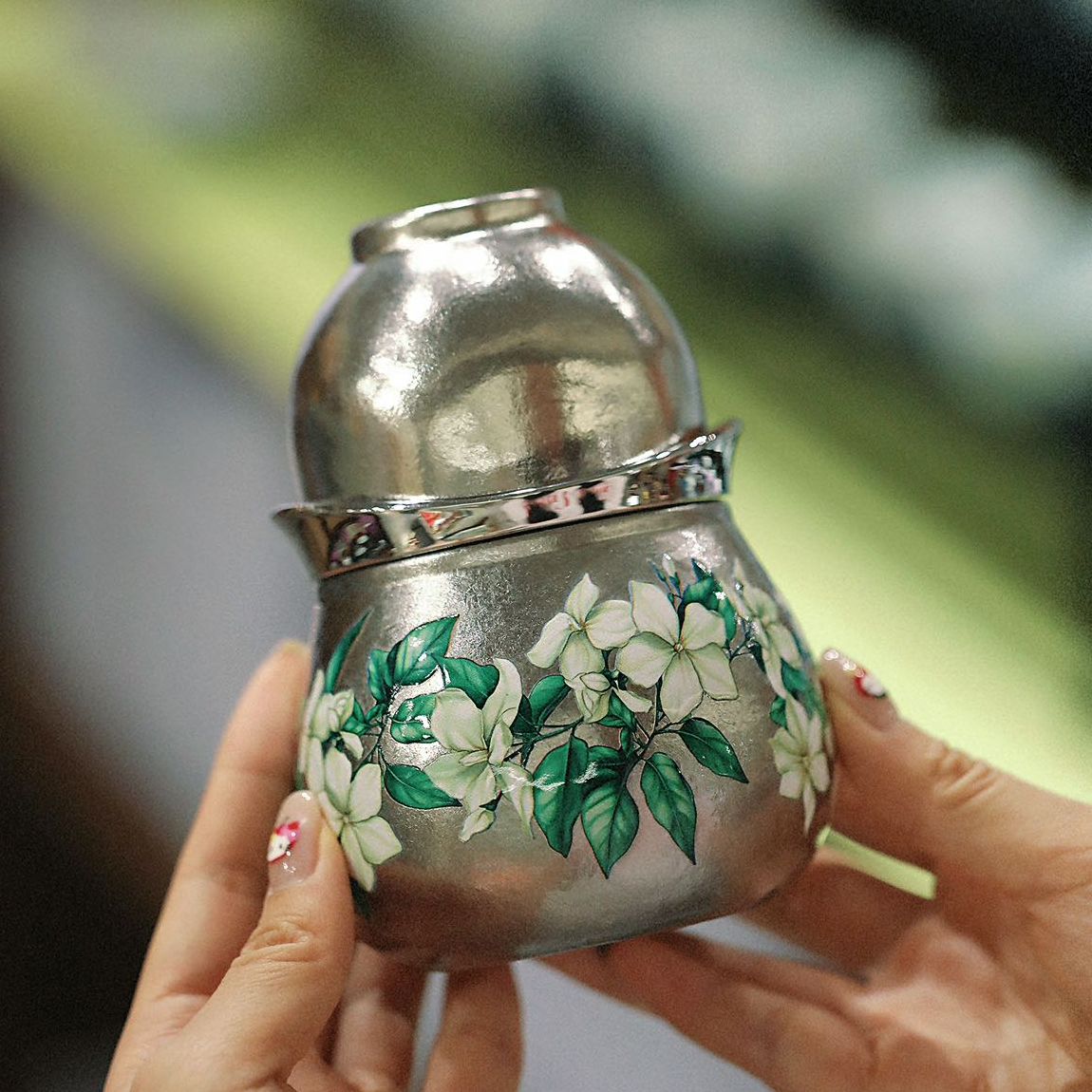 【奇居亭】茉莉花葫芦旅行茶具水具套装