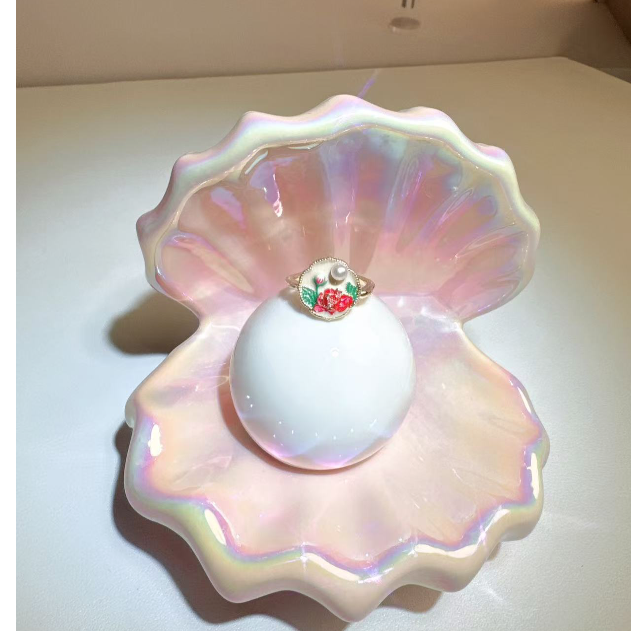 天然淡水珍珠 高级精致轻奢戒指