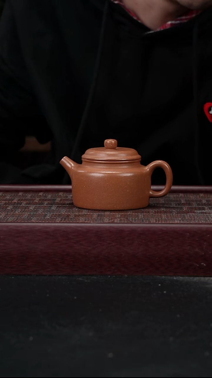 茶壶紫砂刘子新 沉香段 德钟