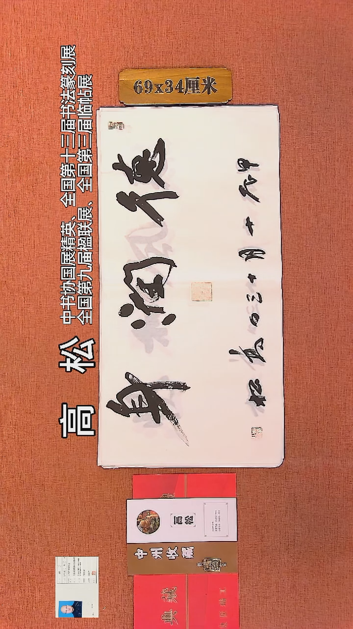 【闪购商品】书法144     高松老师书法作品