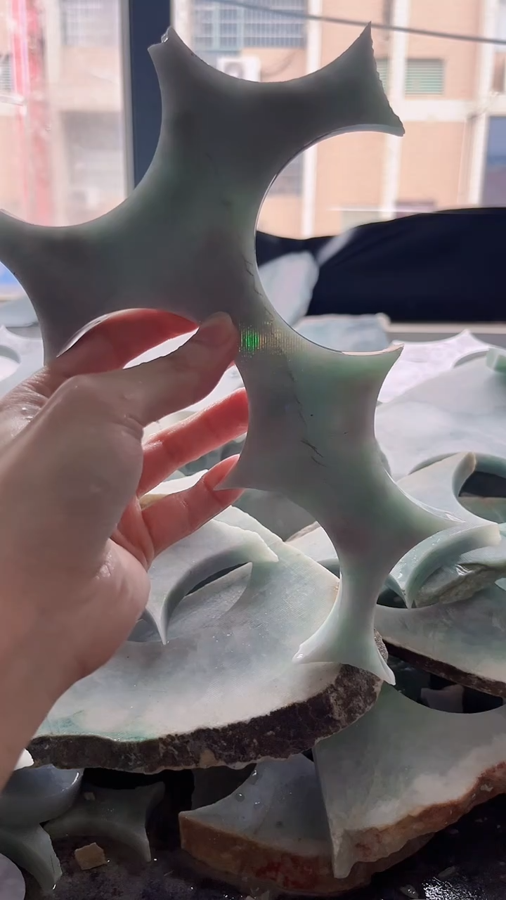 裸石翡翠缅甸翡翠A货1053