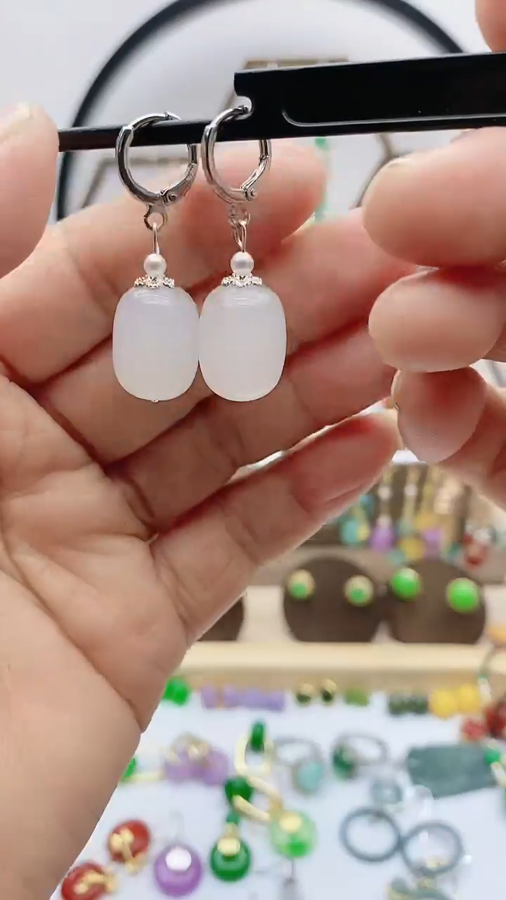 未镶嵌和田玉耳饰131