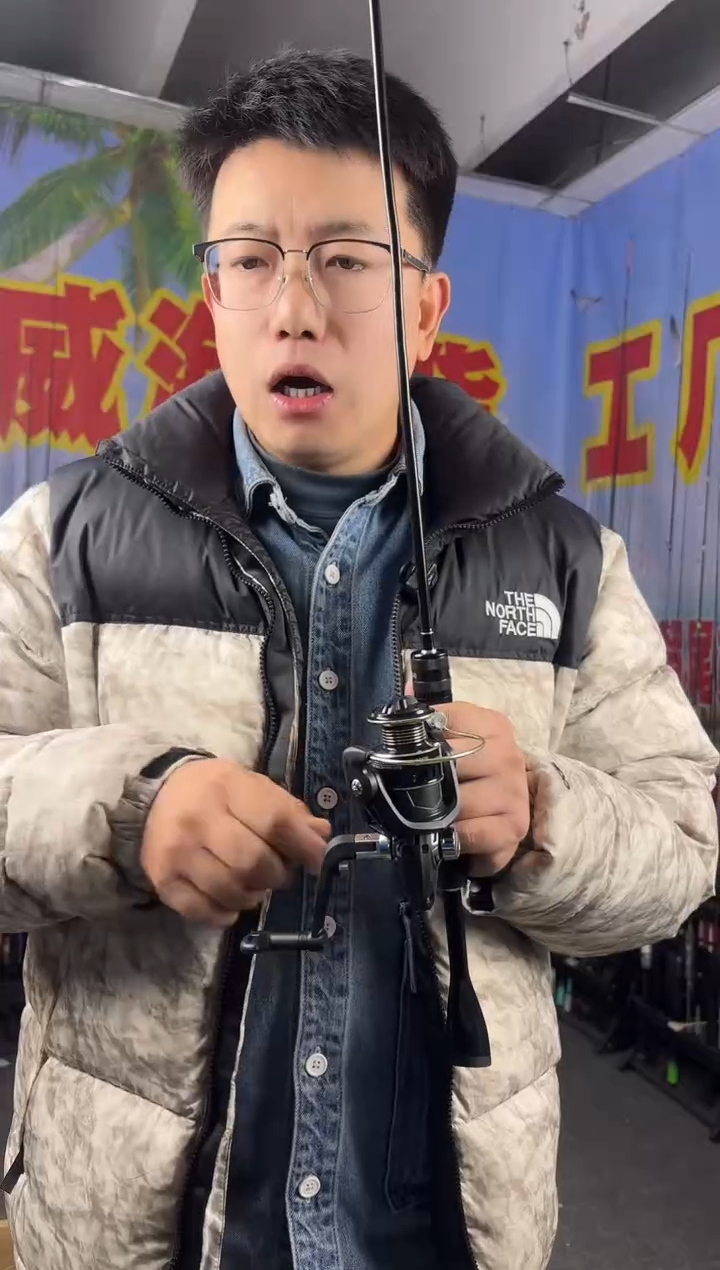 1.8m以下碳素A卡绿1.68米直柄+2000纺车轮（瑕疵尾货竿，没有售后）