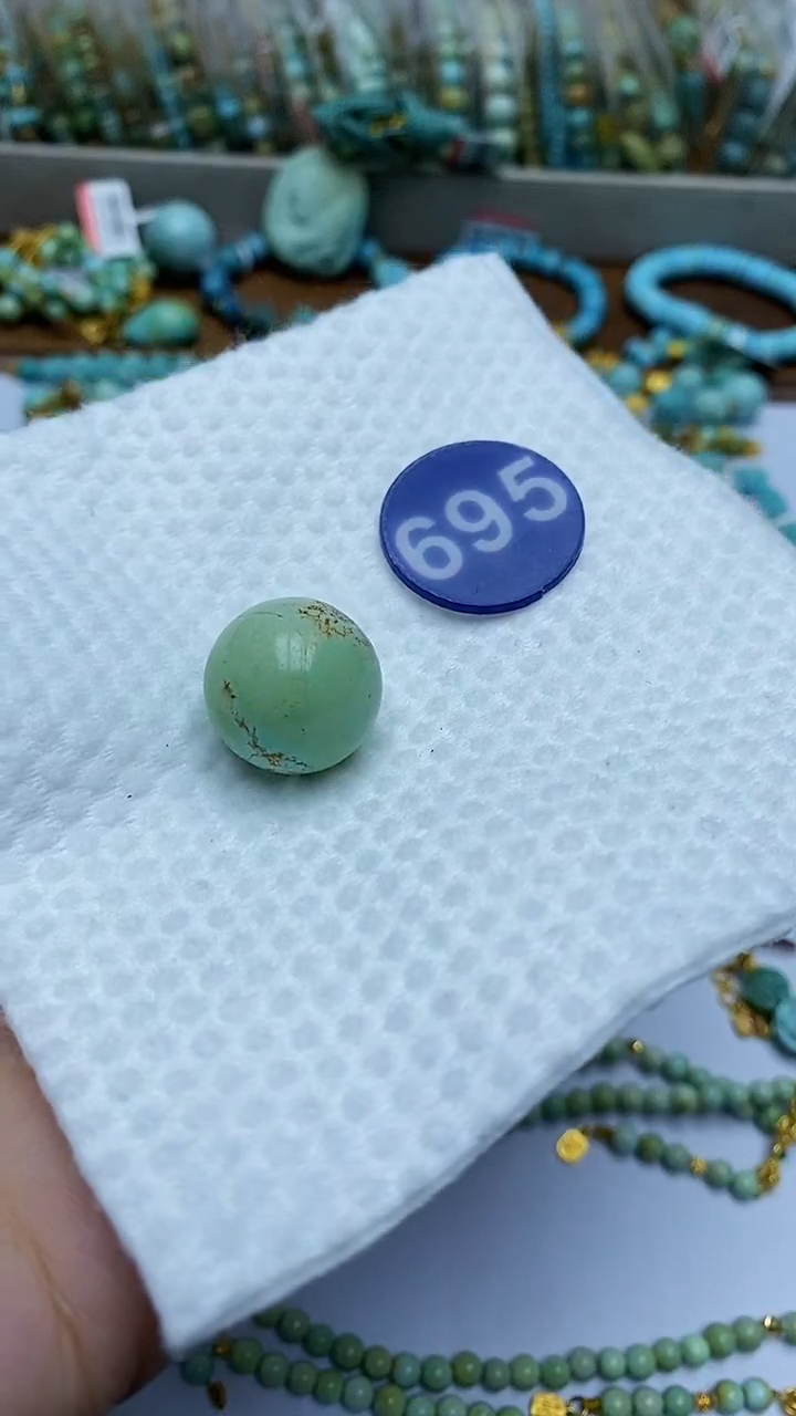 【闪购商品】绿松石珠子未镶嵌695