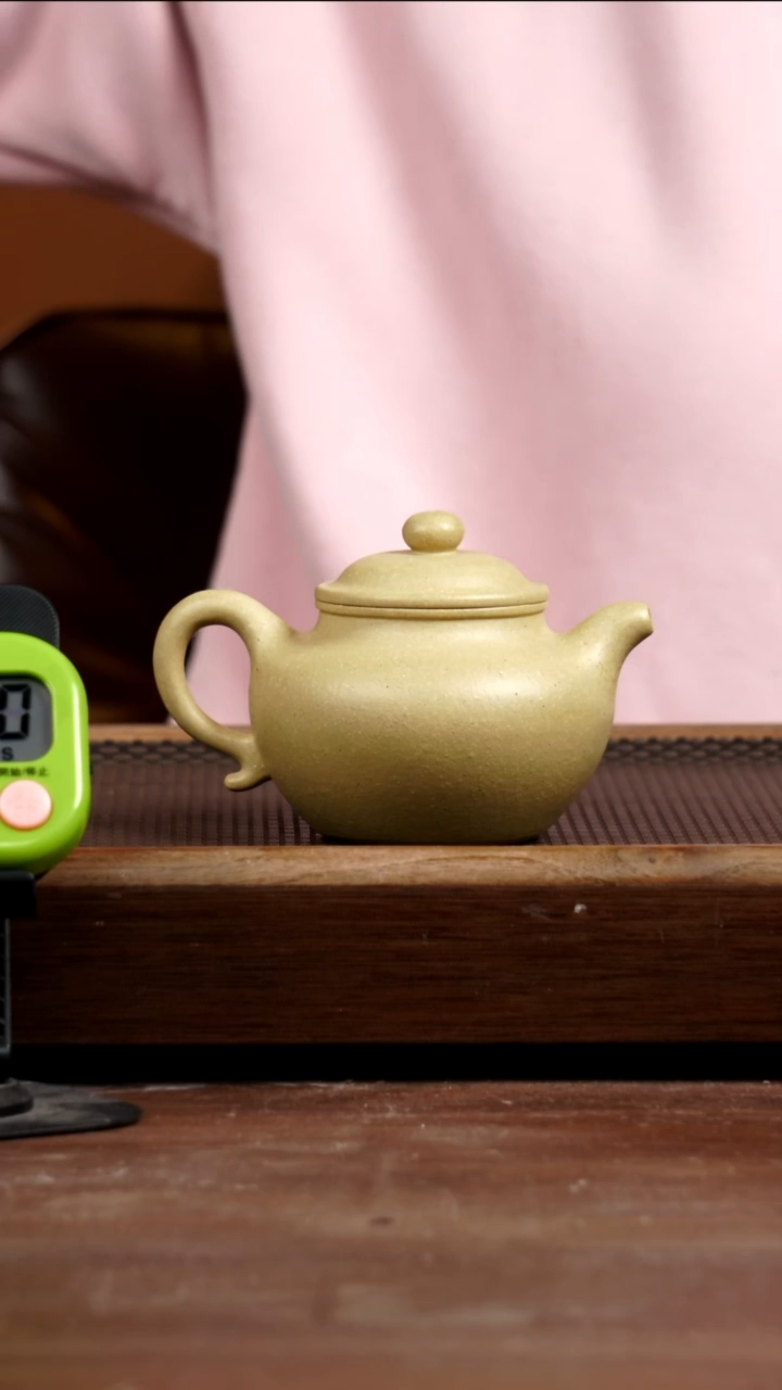 茶壶紫砂心****亮梨皮绿莲子280CC