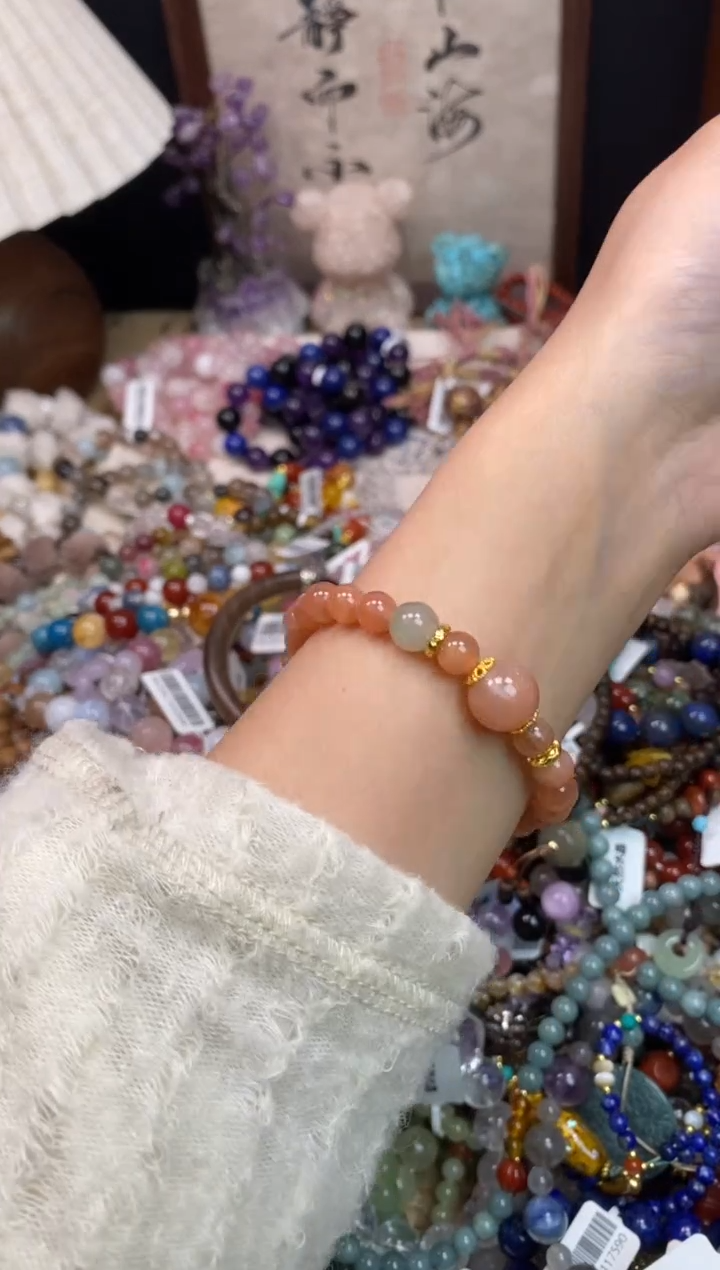 未镶嵌手链日光石134