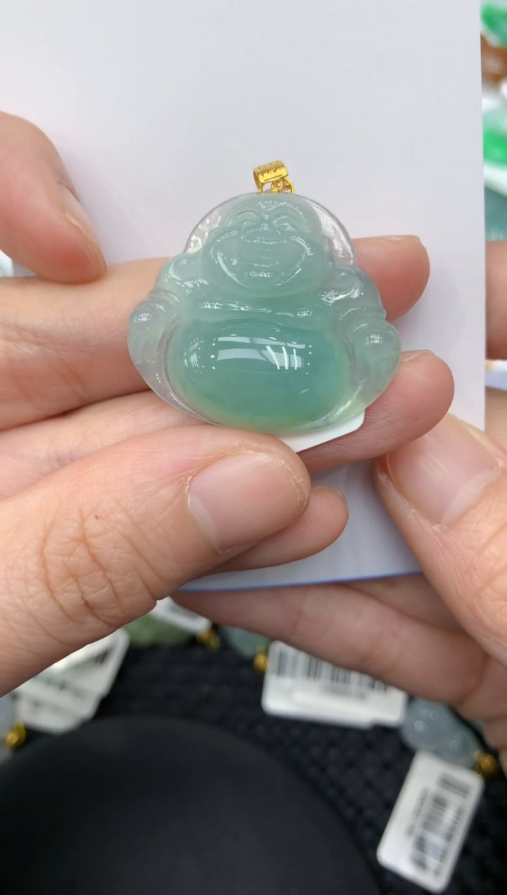 【闪购商品】翡翠颈饰18K金镶嵌111111111111