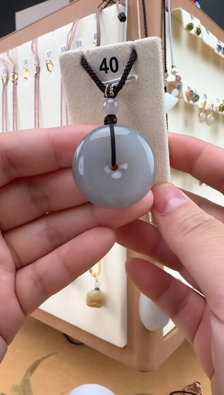 【闪购商品】和田玉颈饰未镶嵌平安扣吊坠