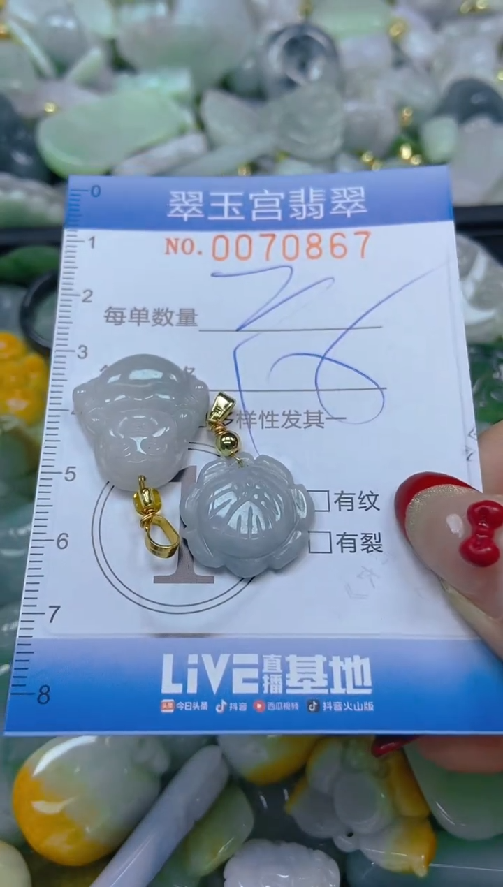 【闪购商品】翡翠颈饰未镶嵌闪购0070867