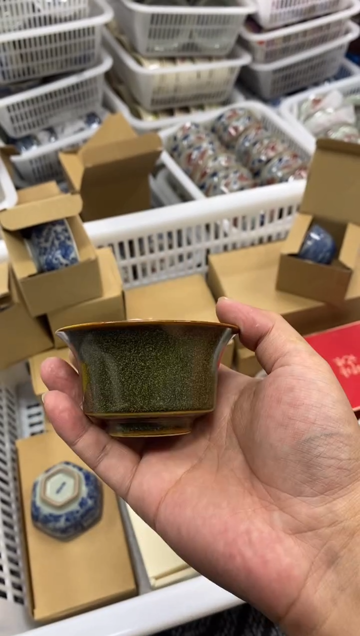 陶瓷景德陶瓷茶具容量约70 80