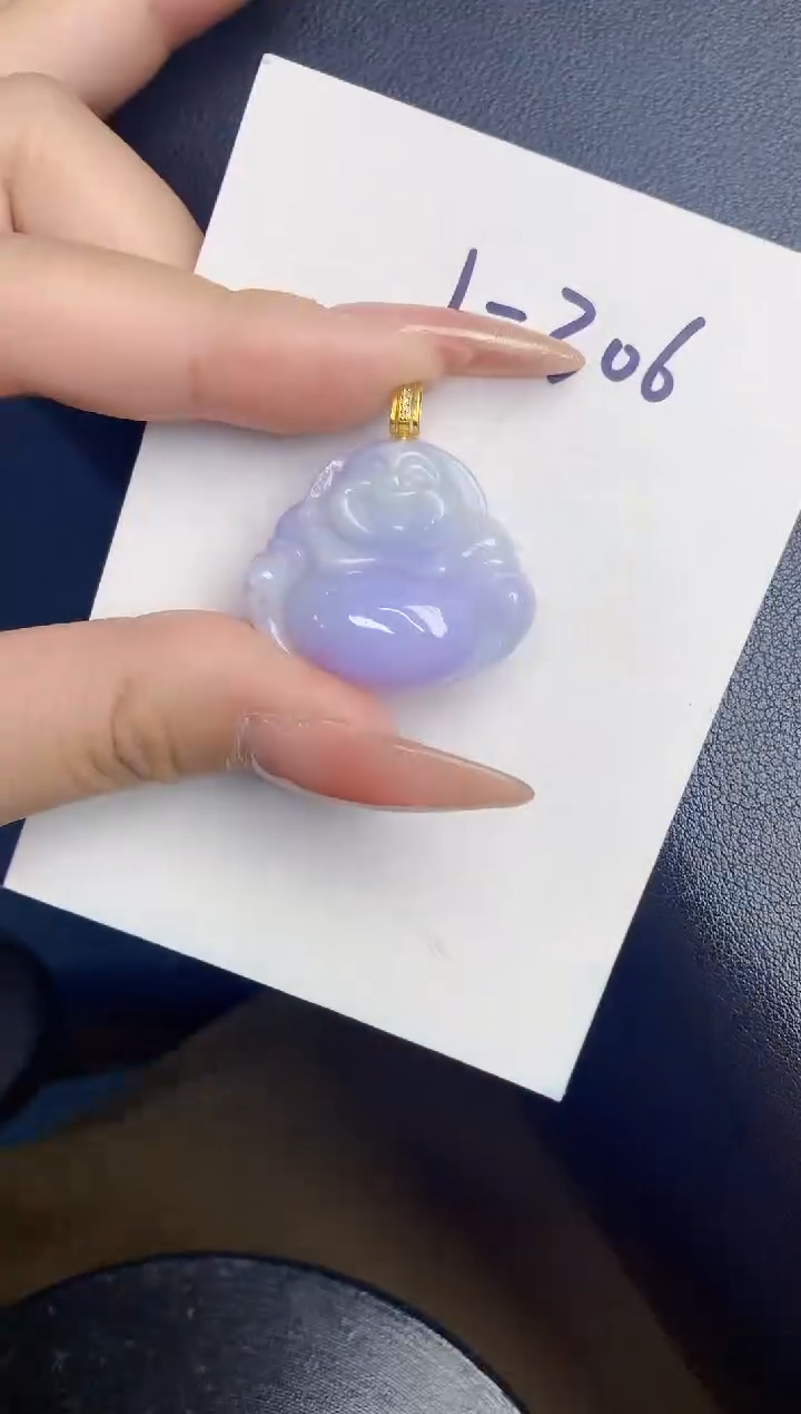 【闪购商品】翡翠颈饰18K金镶嵌000000000