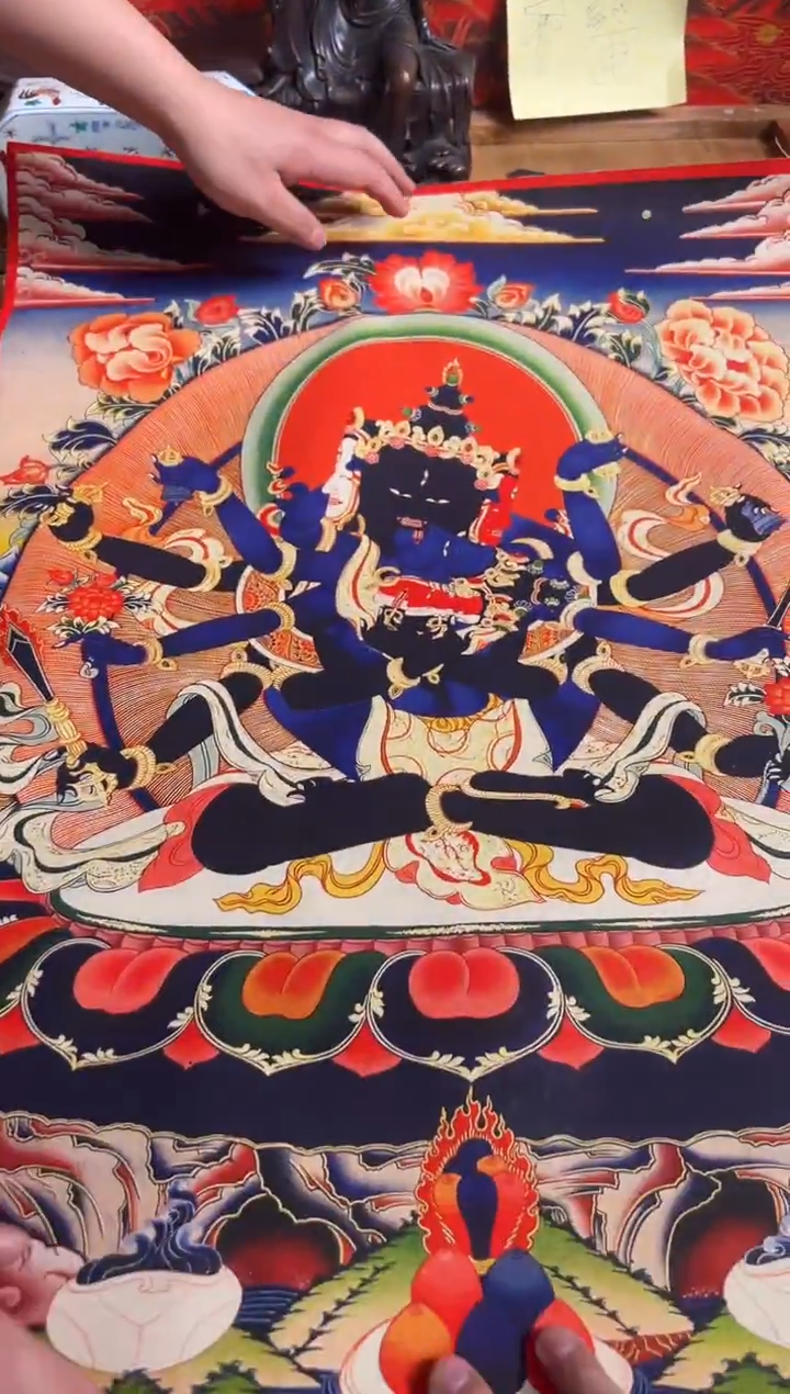 卷轴画卷轴画奥奥的唐卡