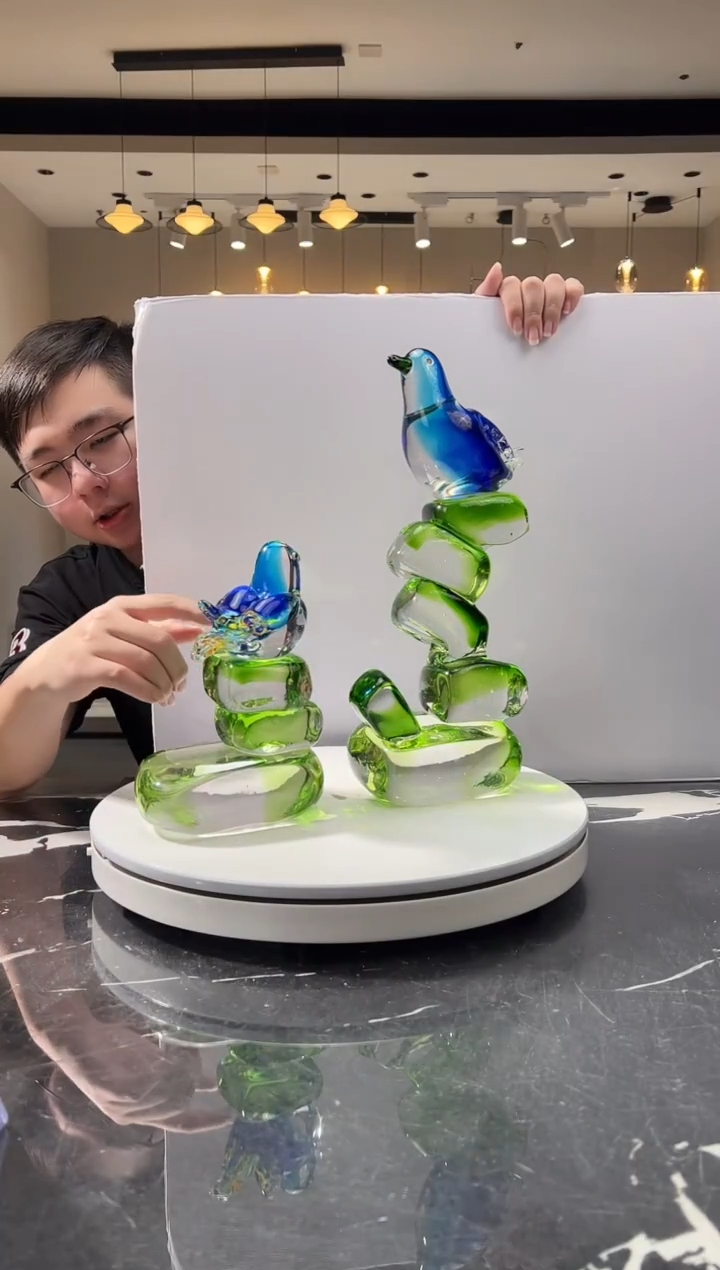 摆件巴比特美学-喜鹊一组