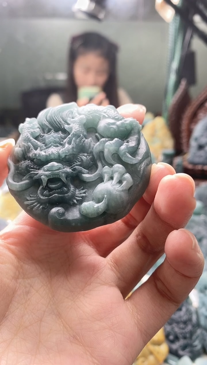 未镶嵌定制翡翠抗*翡翠毛货不退不换12.19