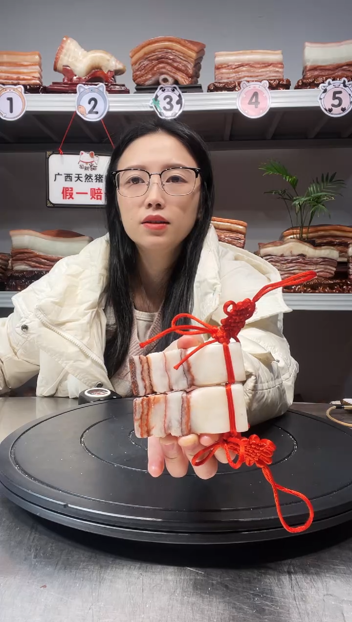 【闪购商品】天然石材柳州猪肉石